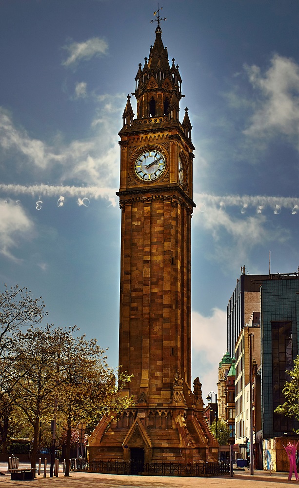 The Albert clock Belfast